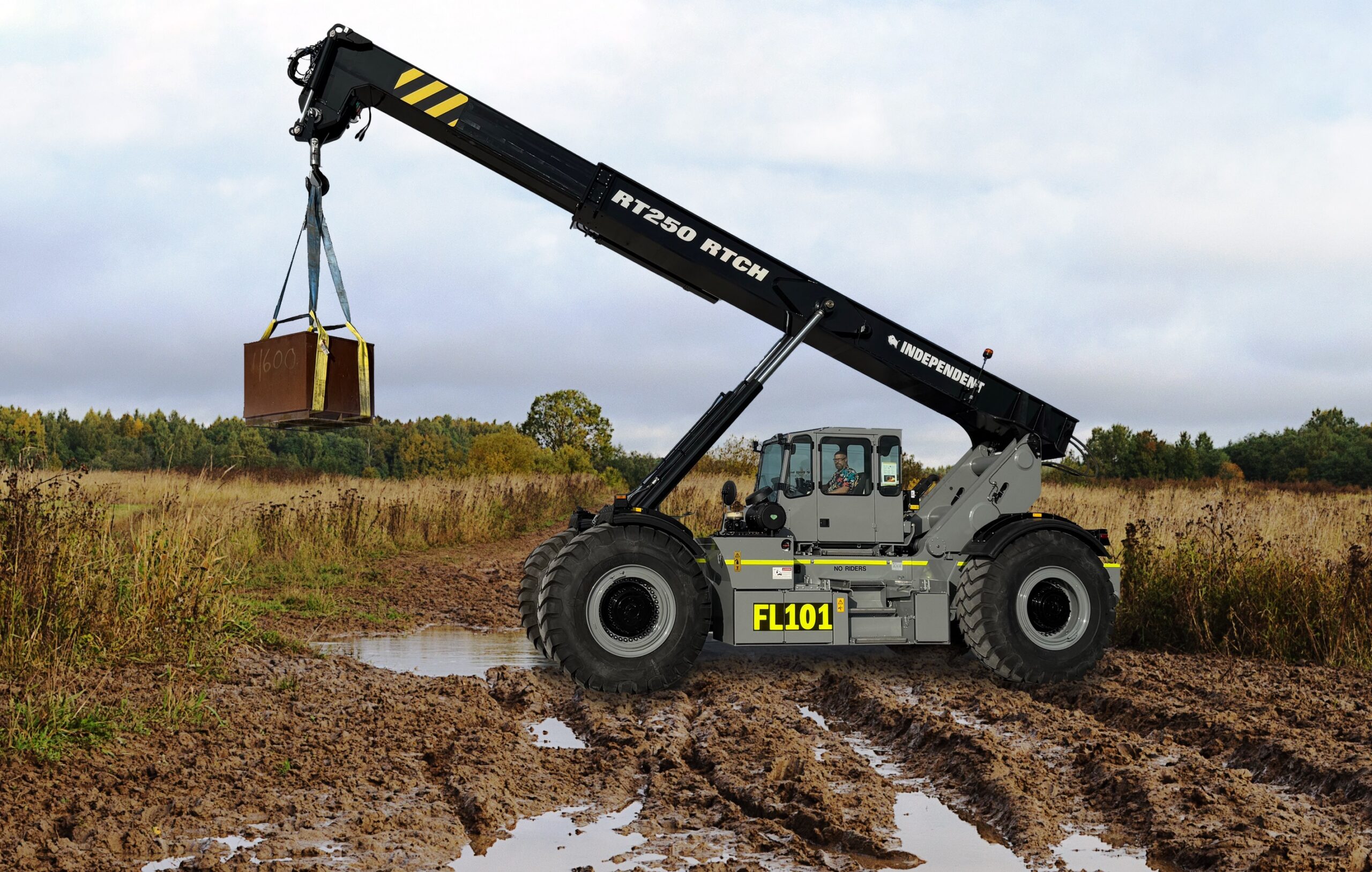 rough terrain container handler